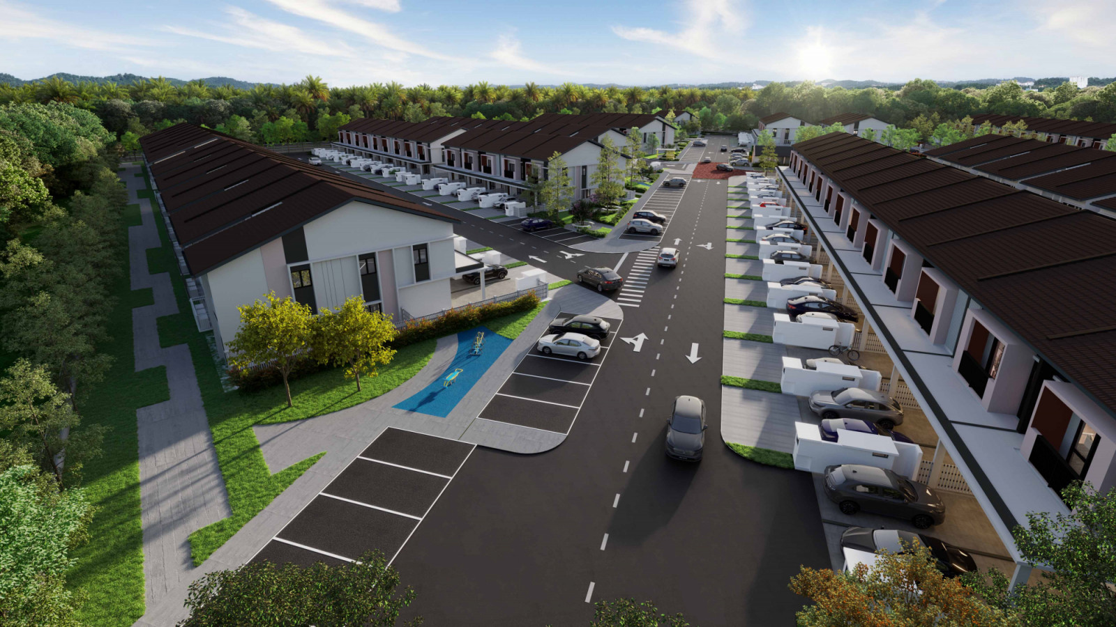 Malaysia’s Wawari West Park Homes by IIB Land, winner of Best Townhouse Architectural Design (Asia) at PropertyGuru Asia Property Awards