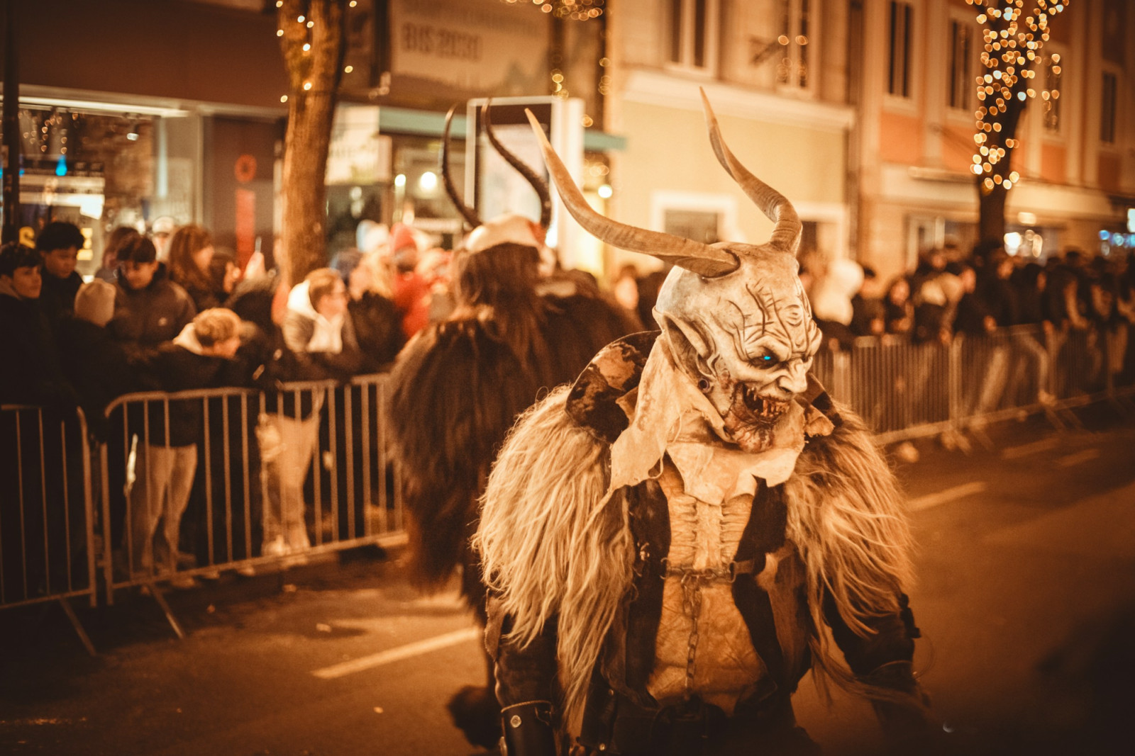 Alpine villages come alive with Krampus parades, where horned figures roam streets warning misbehaving children (Photo: Jan Oblak/Unsplash)