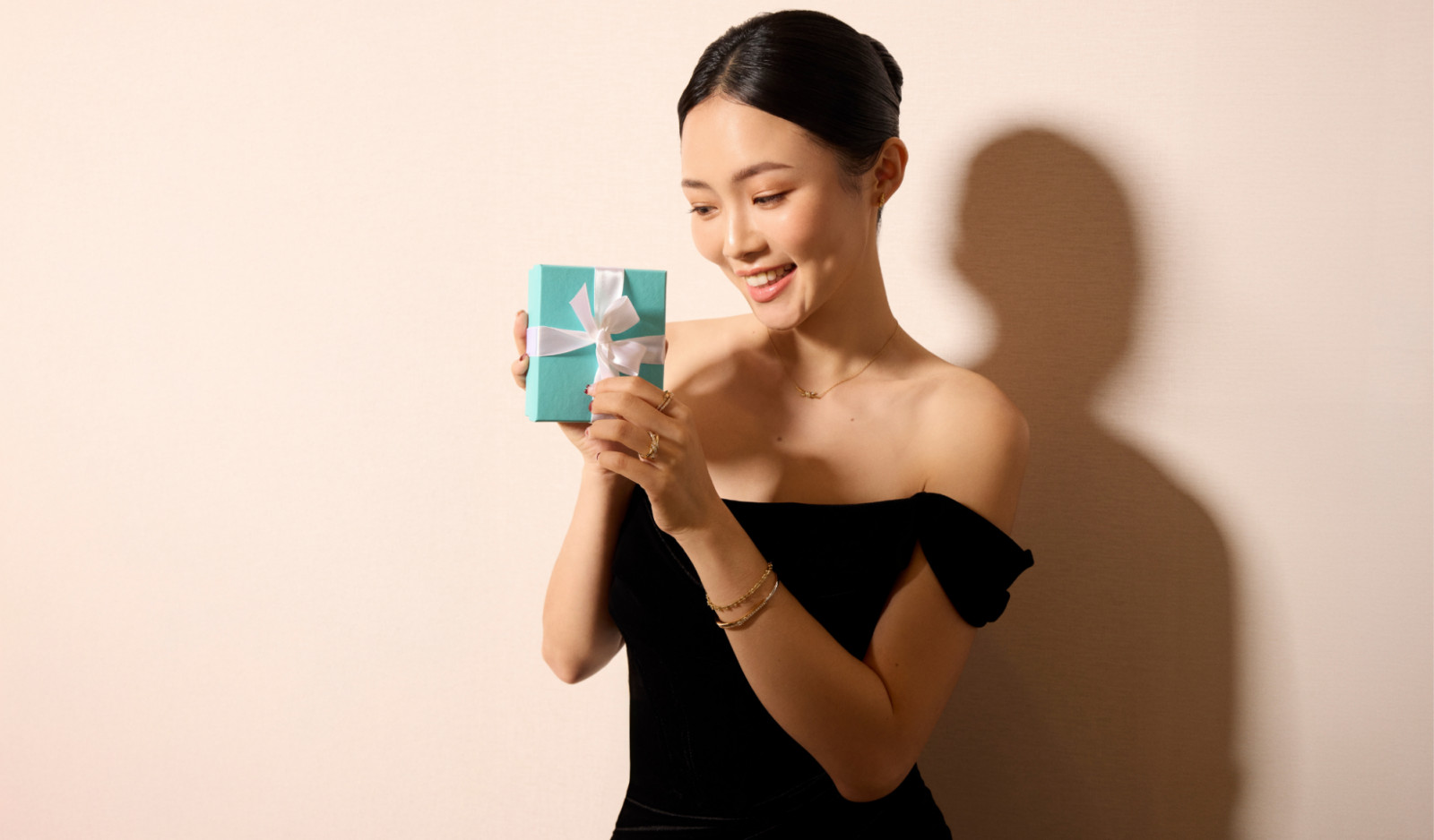 Claire Tan in Tiffany & Co