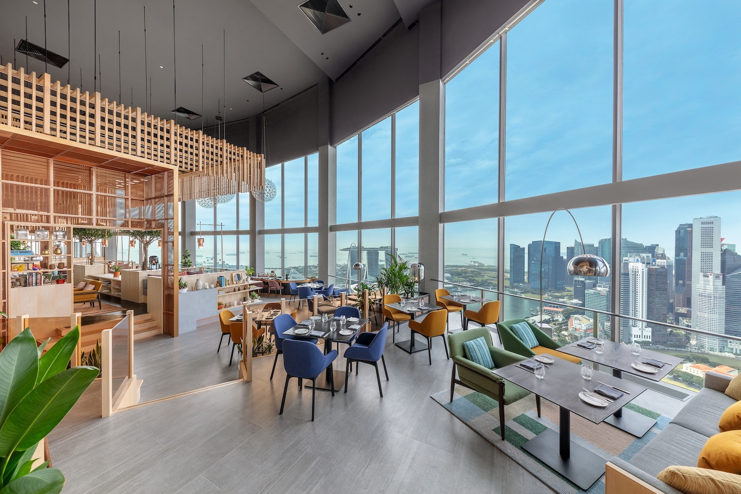 Sky high dining at Skai, with a range of offerings such as power lunch sets, tuna bar and after-hour specials (Photo: Skai)