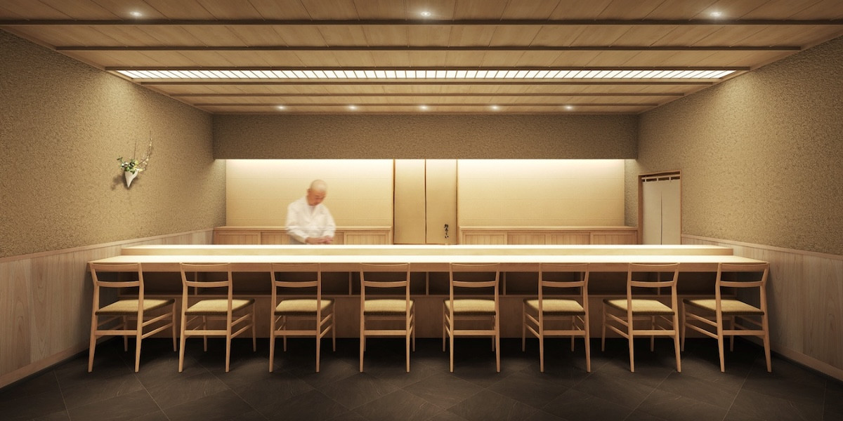 Ginza Sushi Arai will open its Singapore outpost at Parkroyal Collection Marina Bay in January 2026 (Photo: Ginza Sushi Arai)