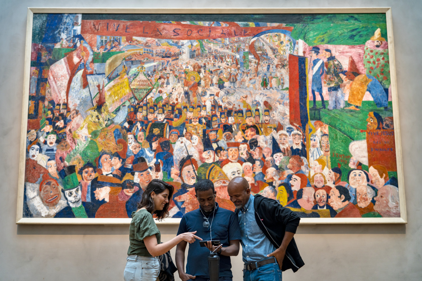 A guided audio tour around the Getty Center