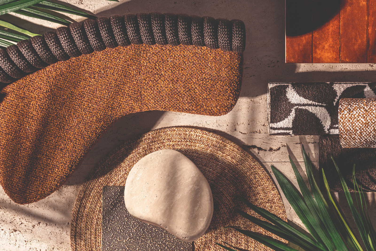 Glimpses of Minotti's newest Textile and Leather collection, designed for longevity and aesthetic value