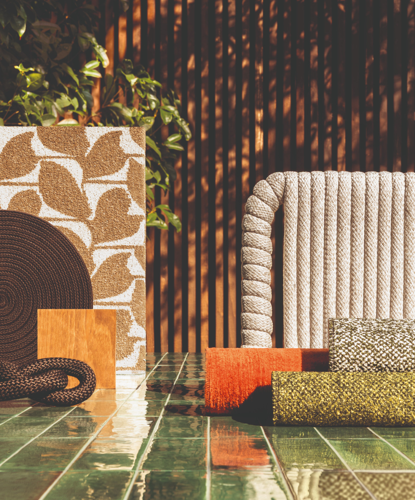 Glimpses of Minotti's newest Textile and Leather collection, designed for longevity and aesthetic value