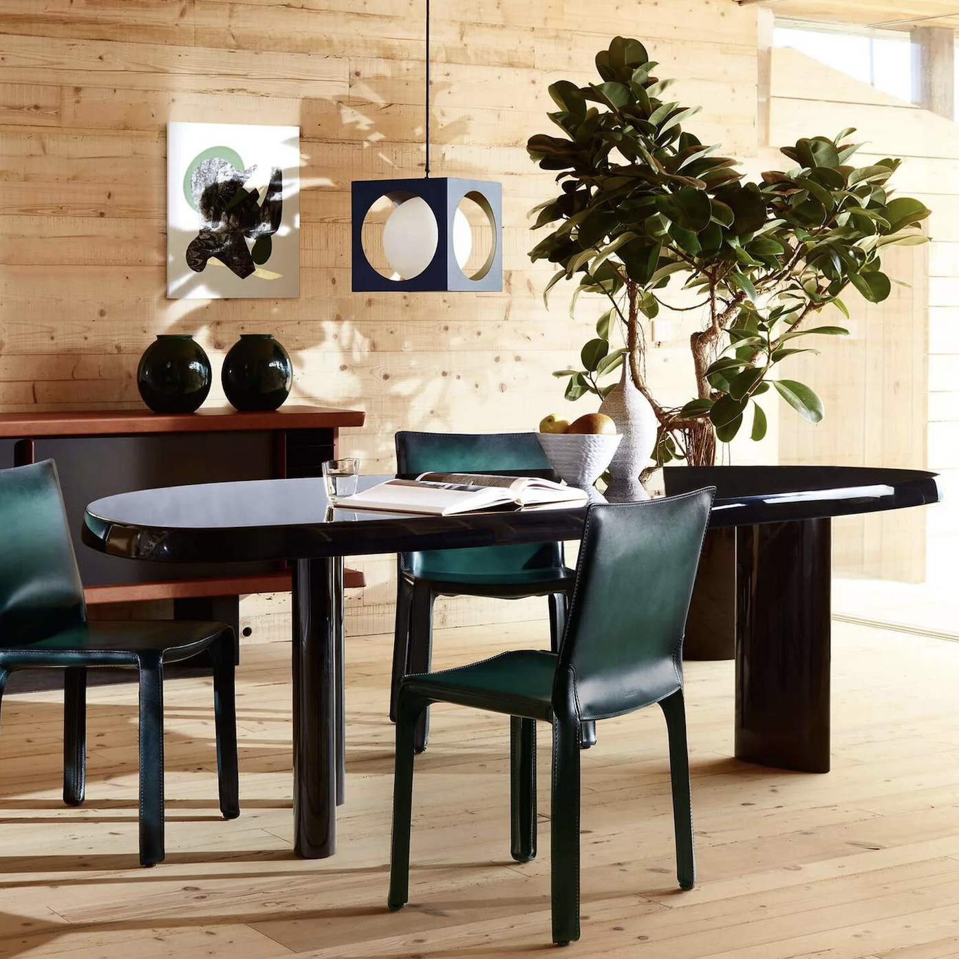 The Cab Chair designed by Mario Bellini for Cassina