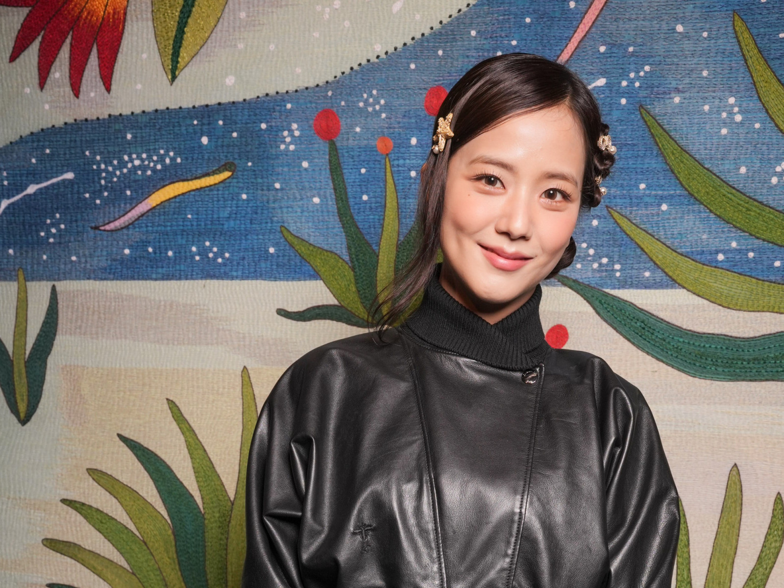 Pop superstar Jisoo from Blackpink, here at a Christian Dior haute couture spring/summer 2025 showcase, reportedly bought a home in Seoul’s Gangnam district (Photo: Getty)