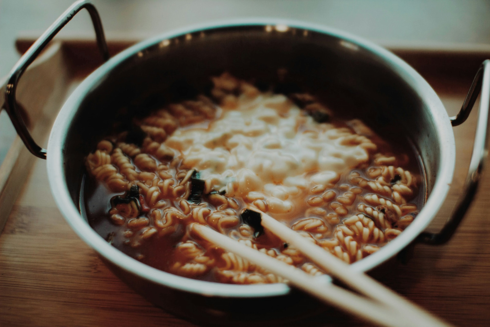 Classic noodles elevated with butter, egg and bold toppings for viral appeal (Photo: Temuujin Purevjav/Unsplash)