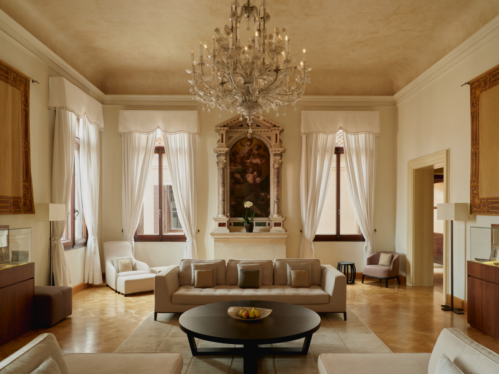 Aman Venice, Italy - Coccinas Apartment, Living Area