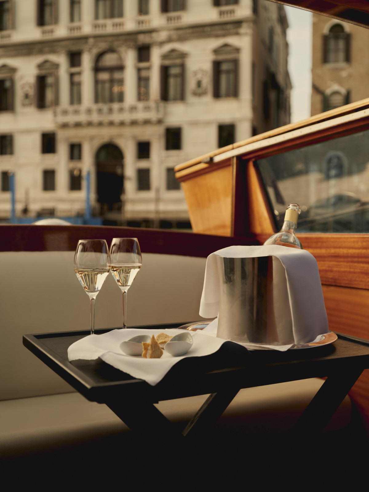 Aman Venice, Italy - Experience, Boat Aperitivo