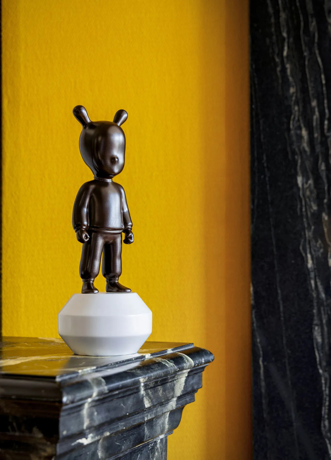 The Guest by Jaime Hayon returns in satin-finished chocolate brown