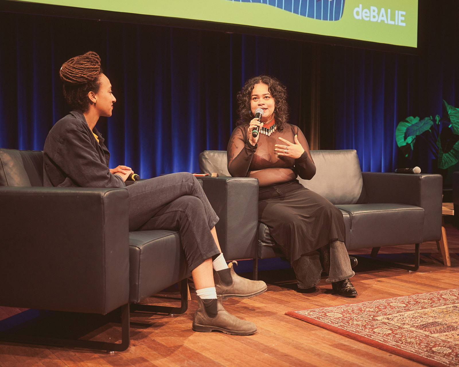 Deepa Paul at the ‘Conversations for the (Poly)curious’ in Amsterdam, The Netherlands last April 2025 (Photo: Conor Vella)