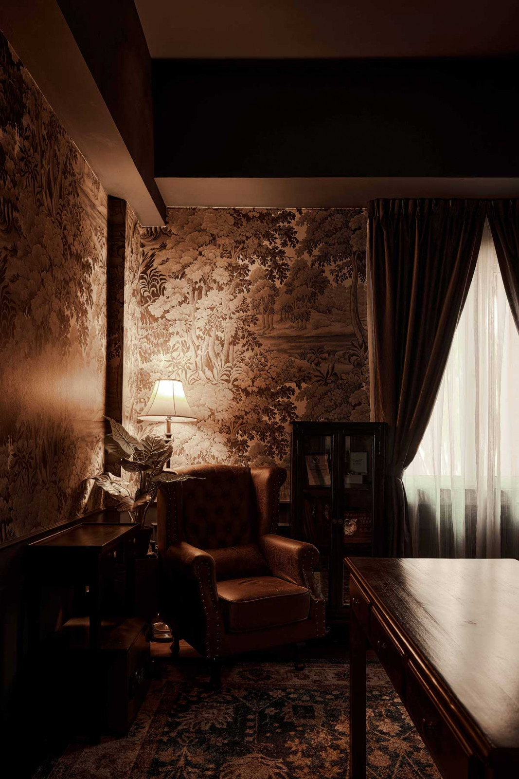 Another corner of the cosy study