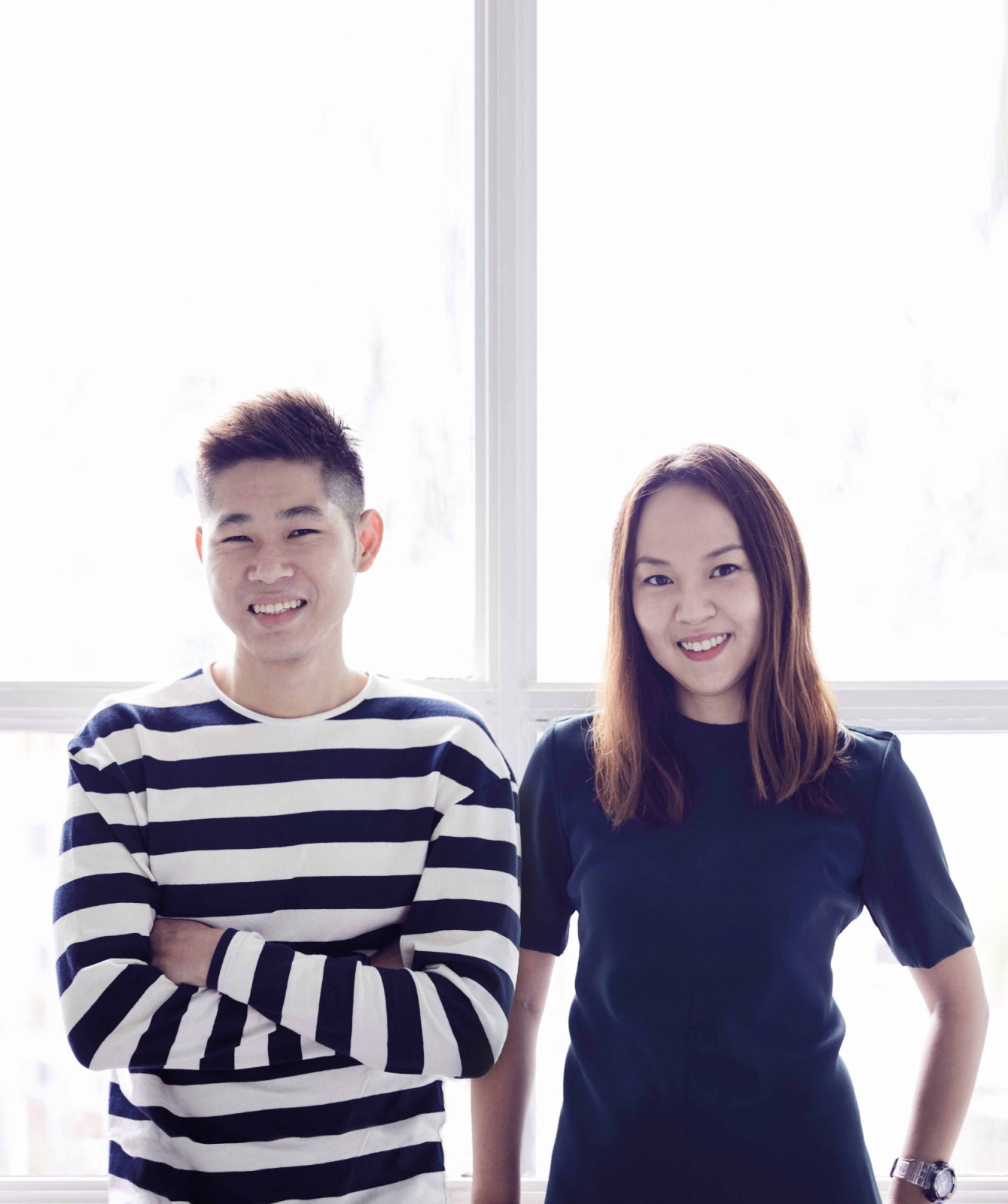 Husband-and-wife team Mark Chen and Katy Chong of Artistroom