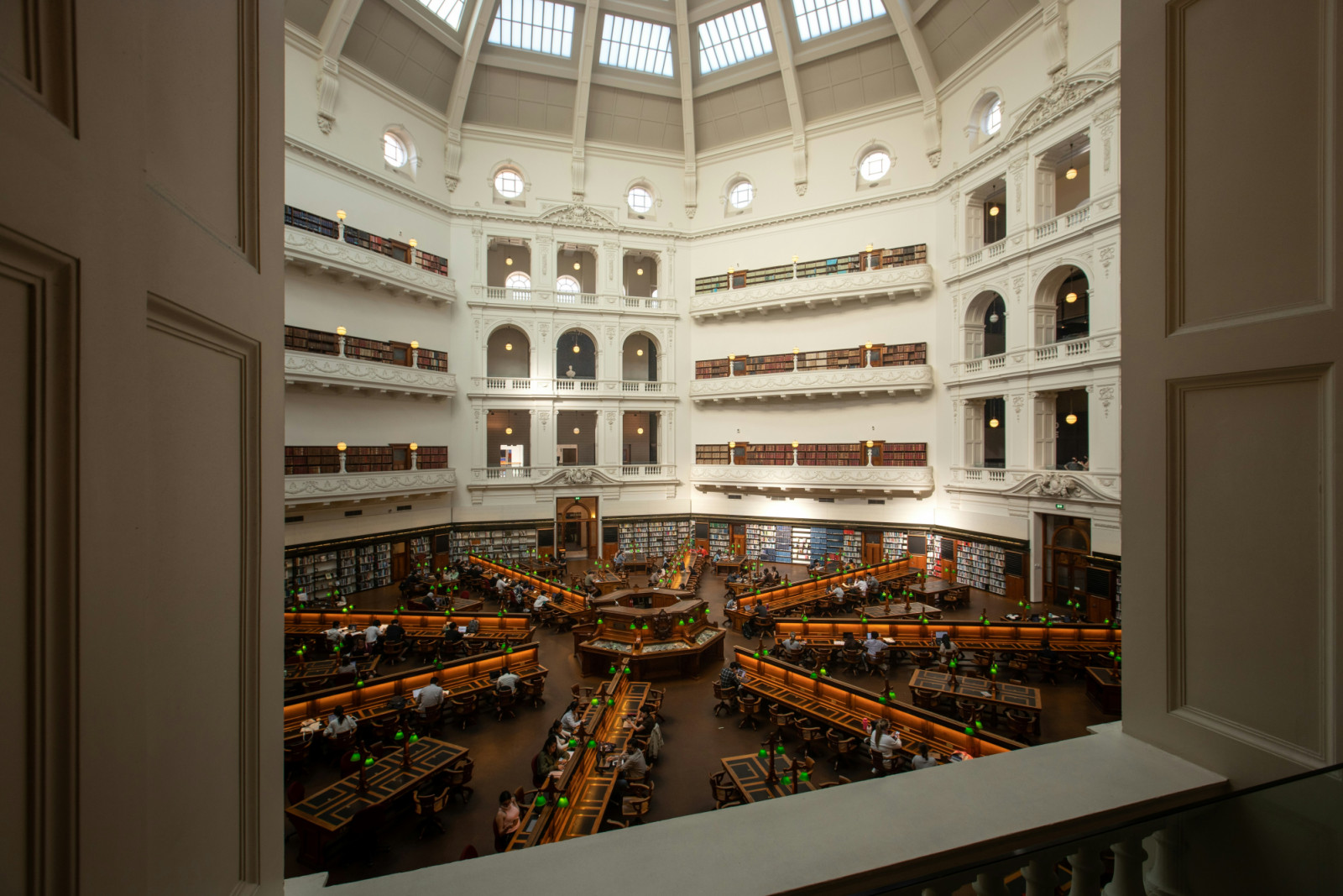Grand hall of the State Library Victoria