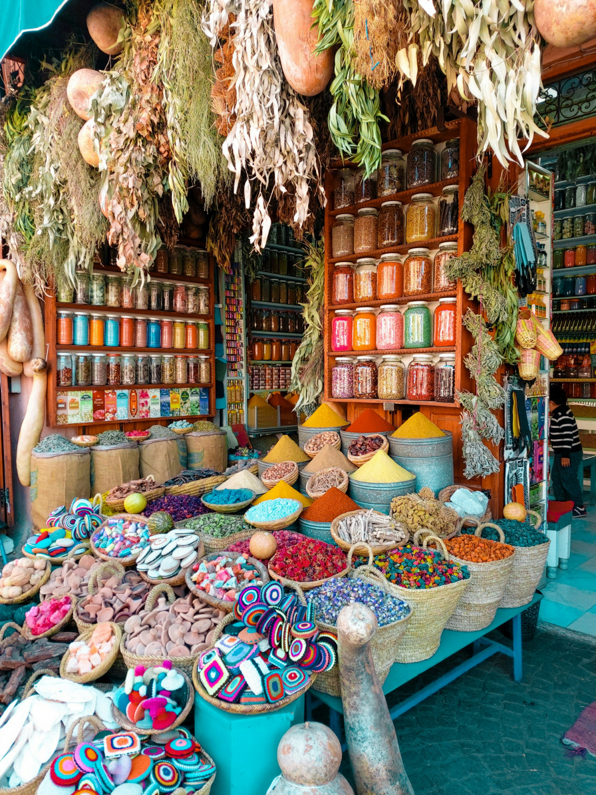 Spices at the Marrakech market