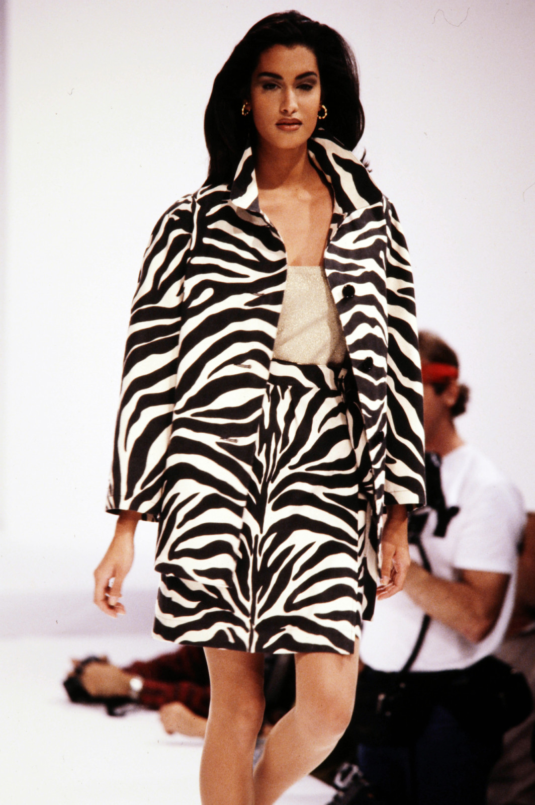 Model Yasmeen Ghauri. (Photo by Fairchild Archive/Penske Media via Getty Images)