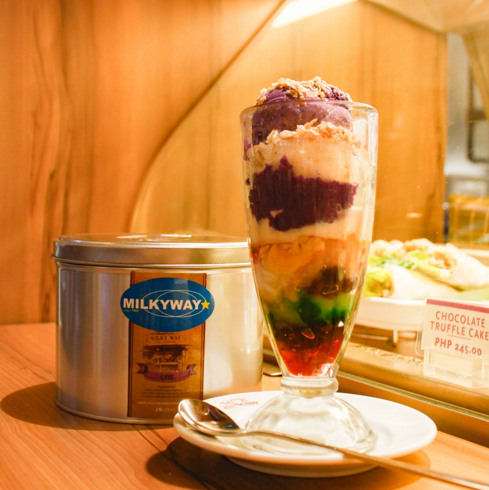 Milky Way's famous halo-halo (Photo courtesy of Milky Way Café)