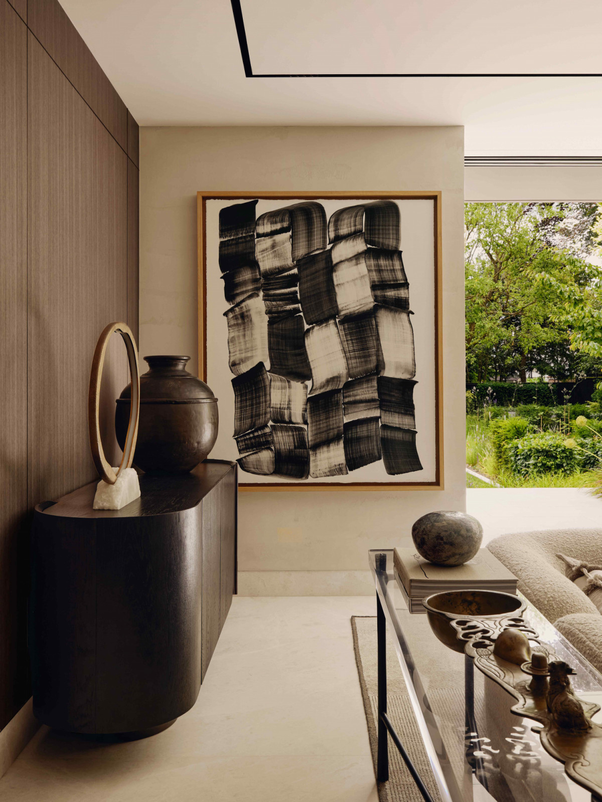 A mix of contemporary pieces with more eclectic, one-off finds