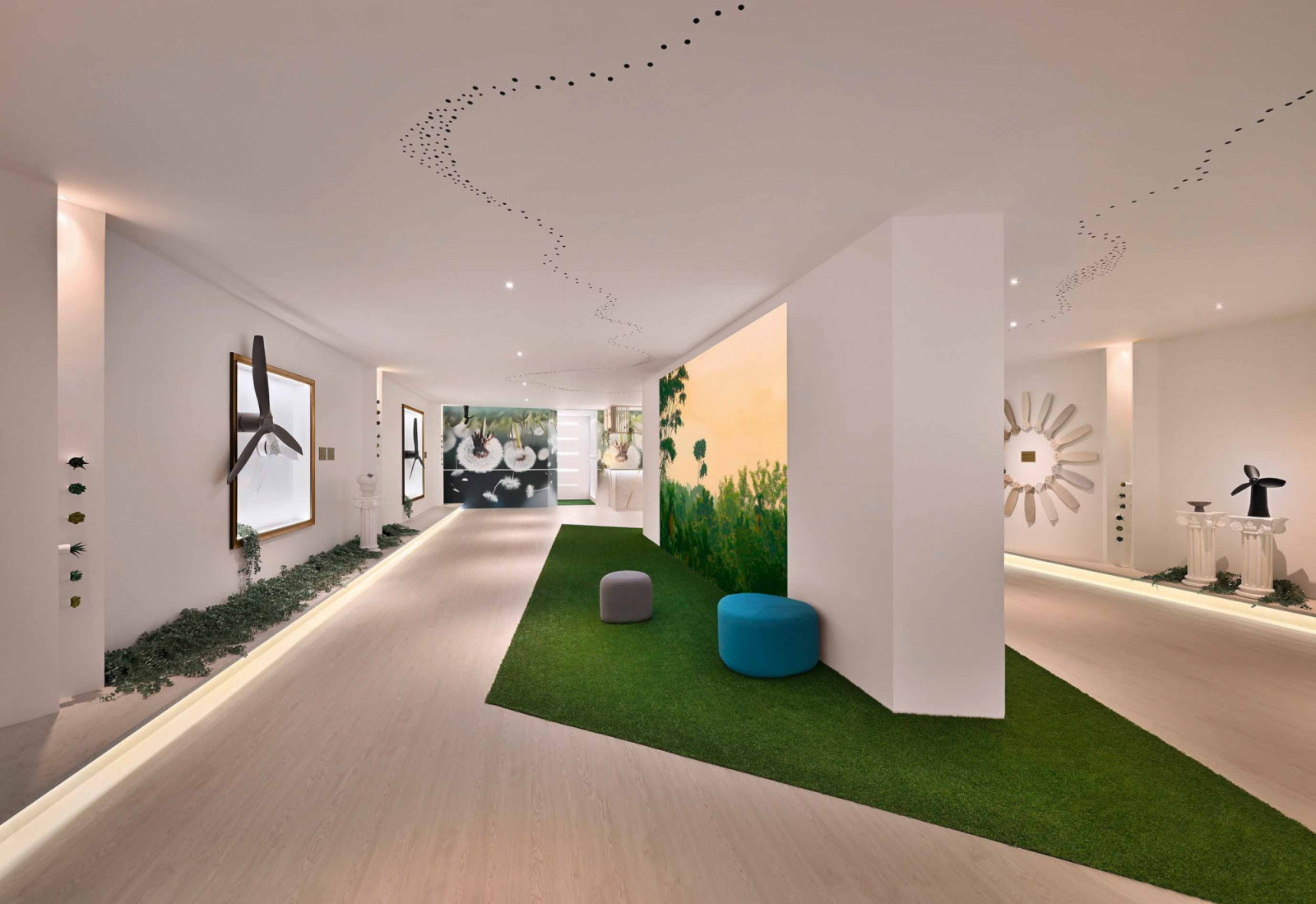 Spin Fans’ Bendemeer showroom by Prestige Global Designs. (Photo: EK Yap)