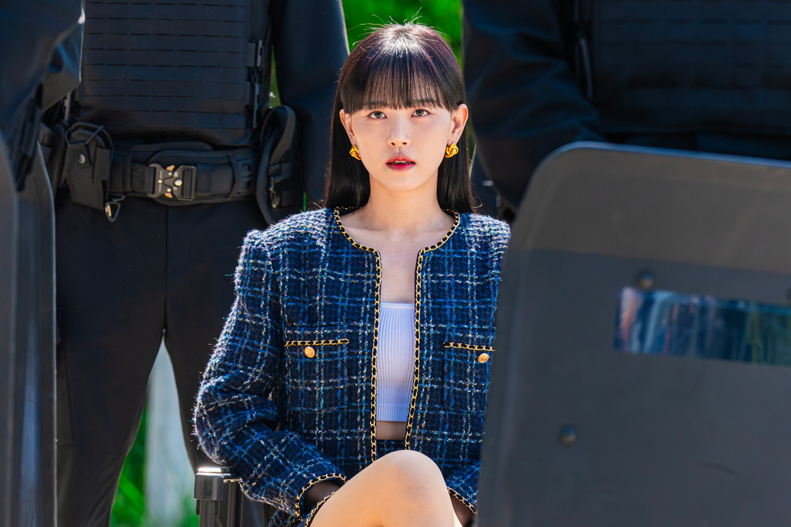 Cashero / Kang Hanna as Jo Anna in Cashero Cr. Kim Hobin/Netflix © 2025