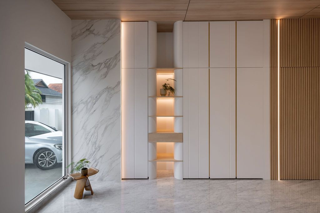Functional elements are carefully considered to merge utility with elegance (Photo: Bricksbegin)