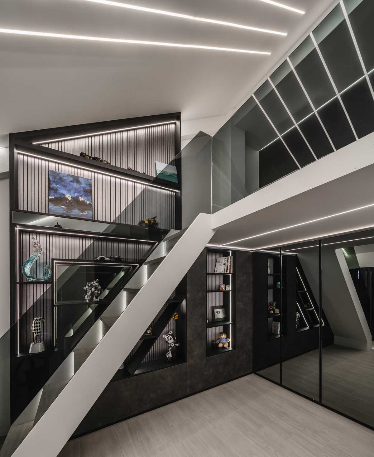 Summerhaus D’zign Serangoon terrace house - the loft utilises previously unused ceiling space