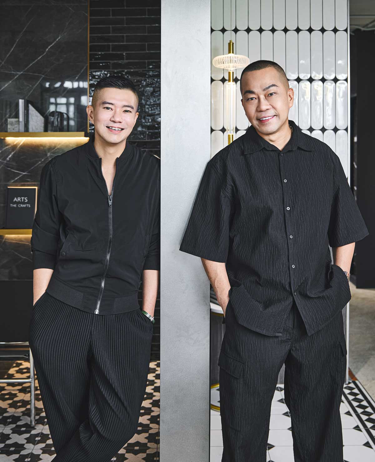 Prestige Global Designs founders Jeremy Tay (left) and Michael Ong (right)