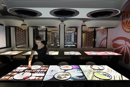 Inamo, an interactive Japanese dining experience in Soho, London (Image: TripAdvisor)