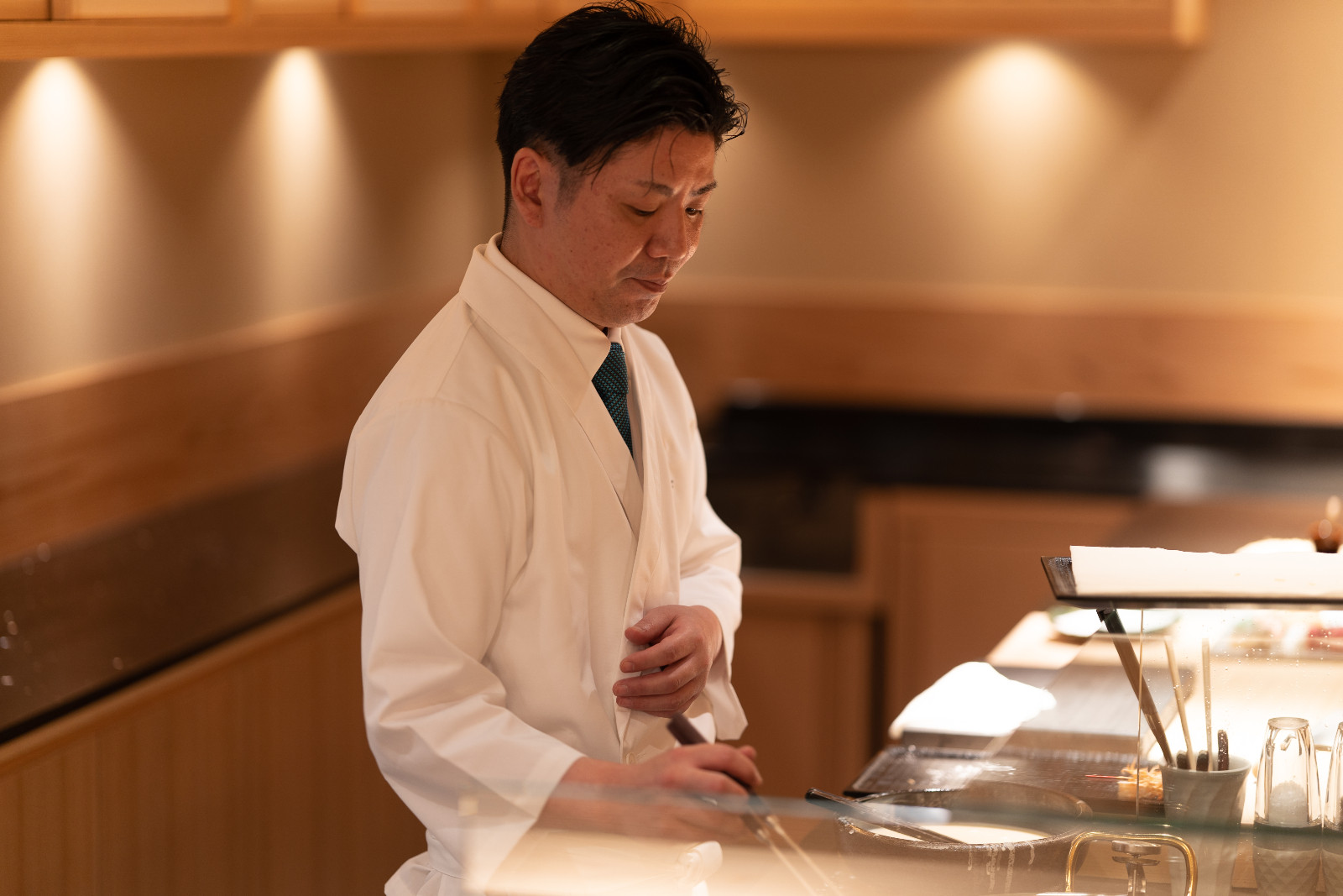 Tenshima chef Takahiro Shima