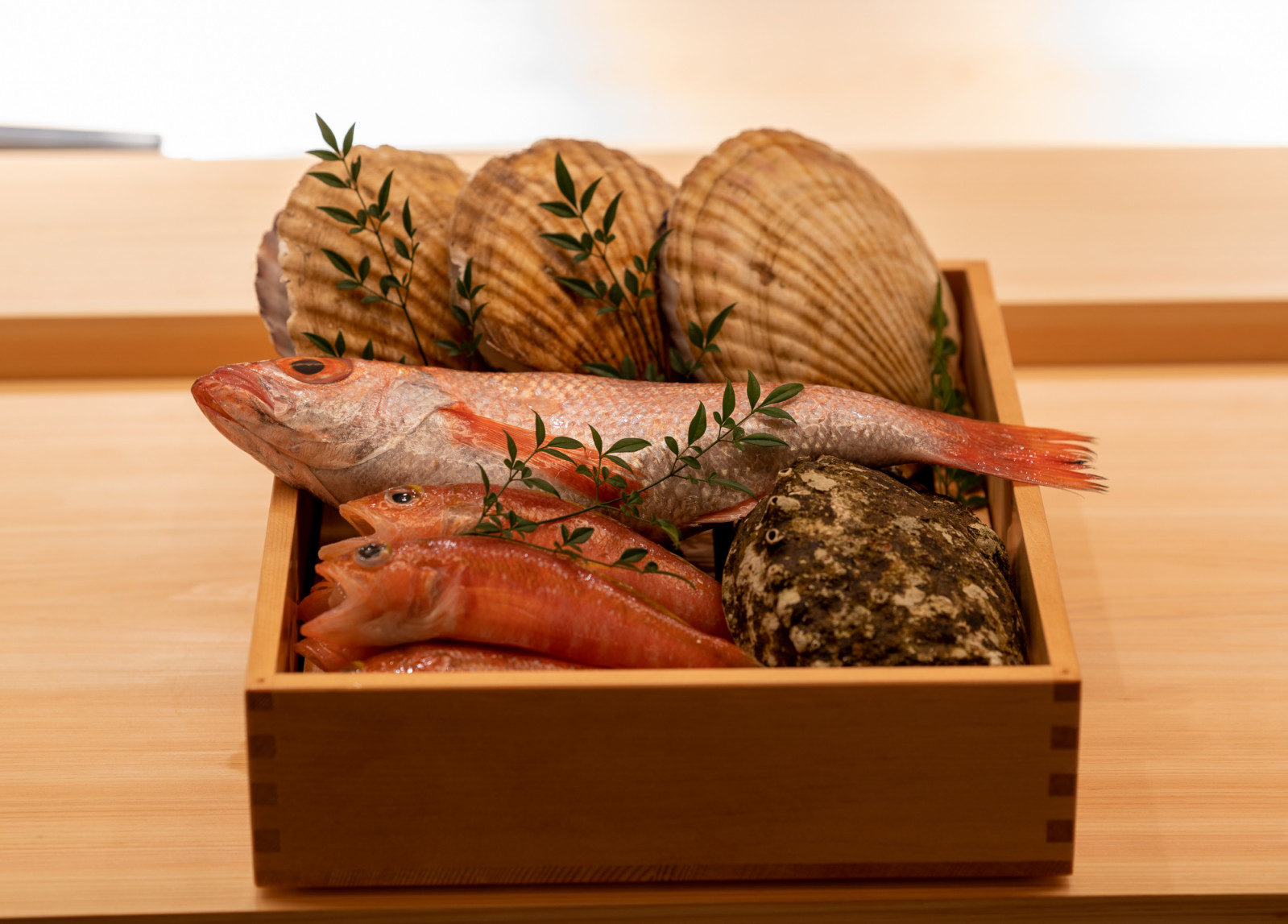 Only fresh, seasonal ingredients are used at Tenshima