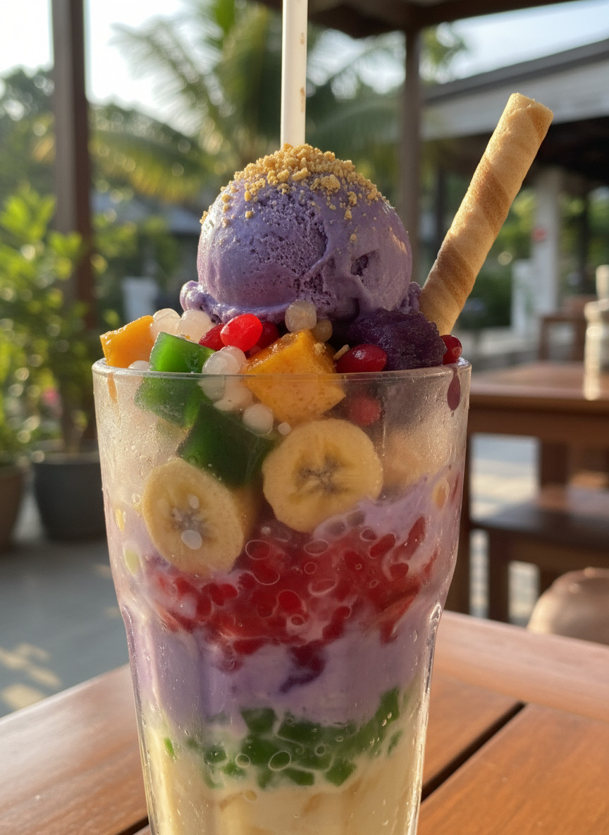 Halo-halo halu-halo (Image: AI generated via Imagen 3)