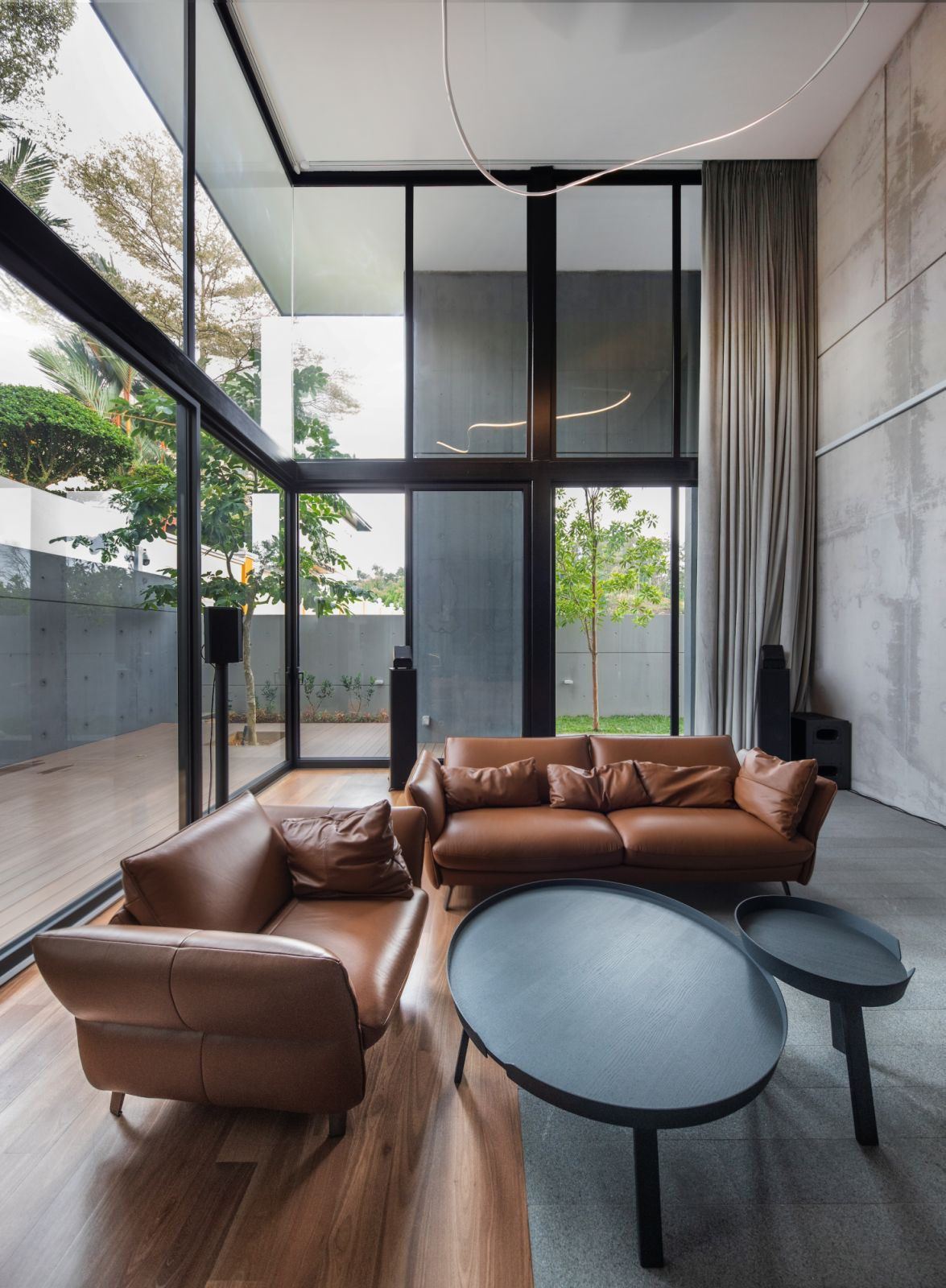 Double-height spaces promote cross-ventilation (Photo: Ameen Deen)