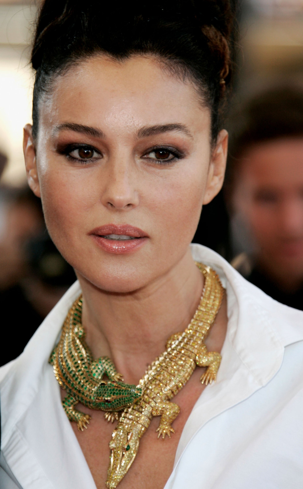 CANNES, FRANCE - MAY 25: Members of the Jury Italian actress Monica Bellucci attends the 'Indigenes' premiere during the 59th International Cannes Film Festival May 25, 2006 in Cannes, France. (Photo by Francois Durand/Getty Images)