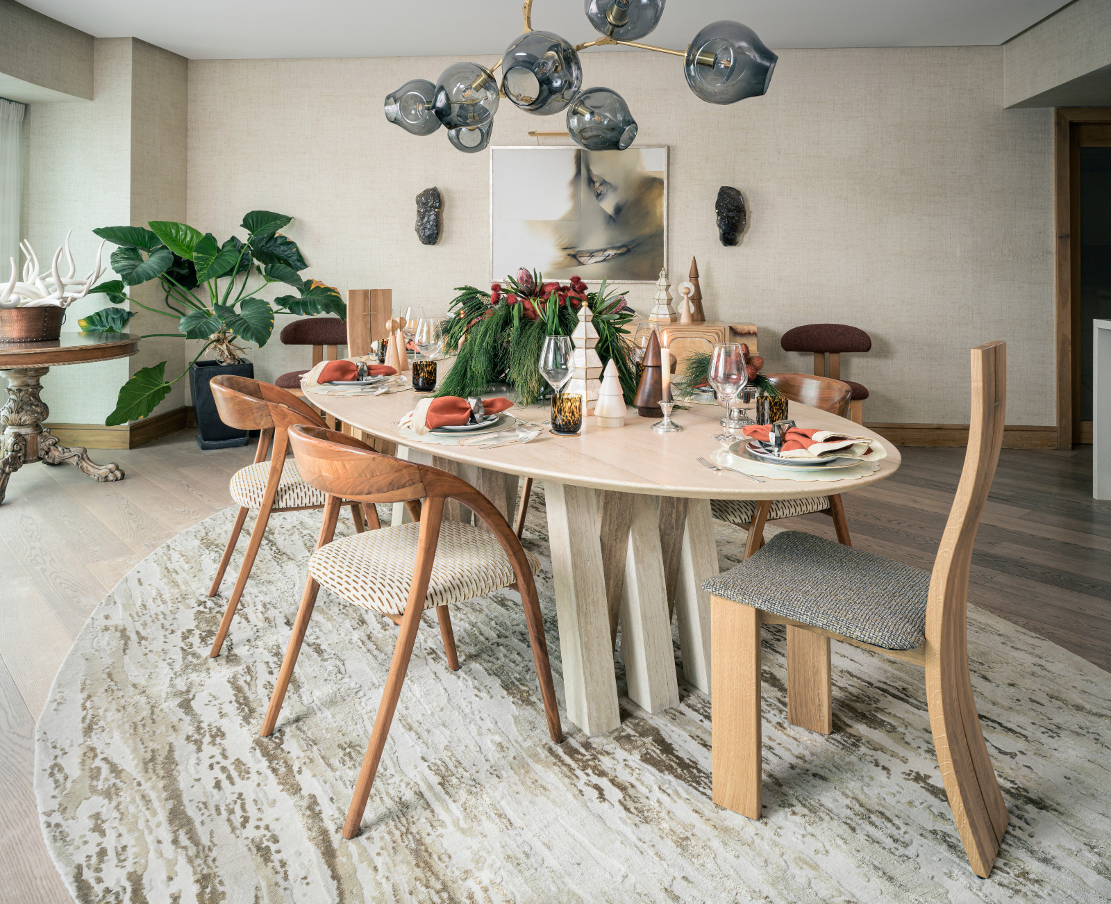 Nurture and nature meet in Stephanie Kienle Gonzalez’s tablescape