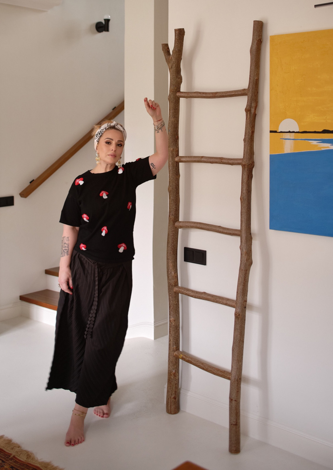 Interior designer Sara Mikhailova's Moscow, Russia home