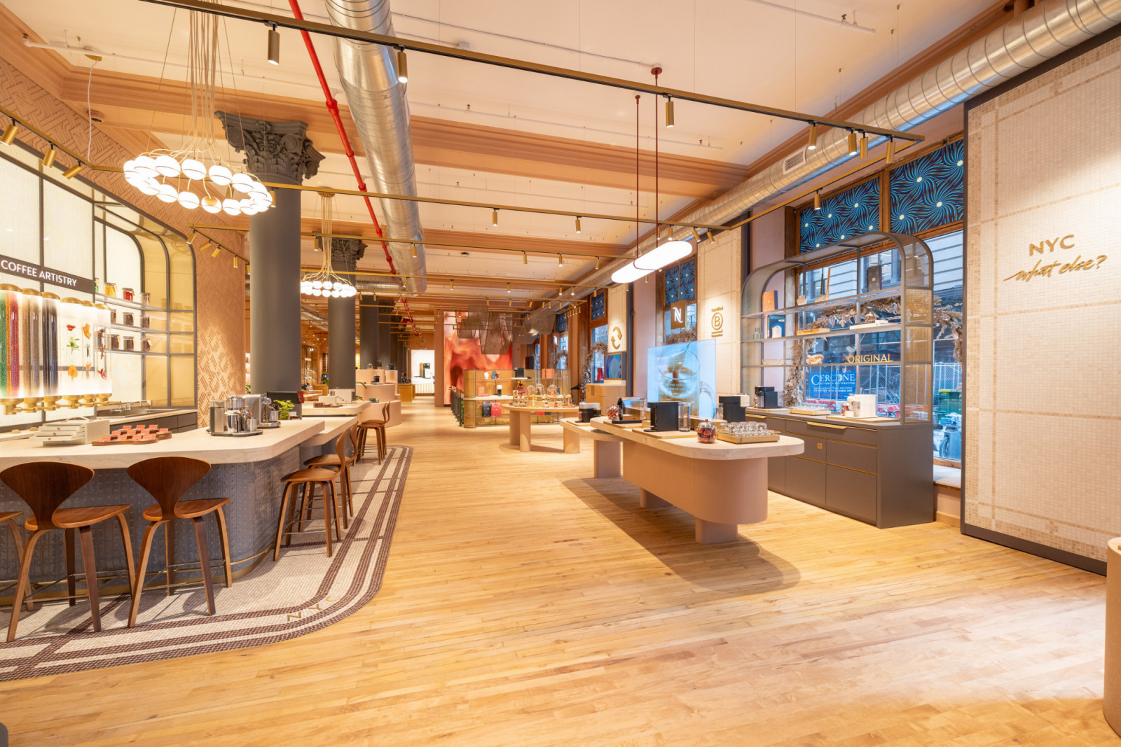 Nespresso opens New York City Flagship boutique in Flatiron district.