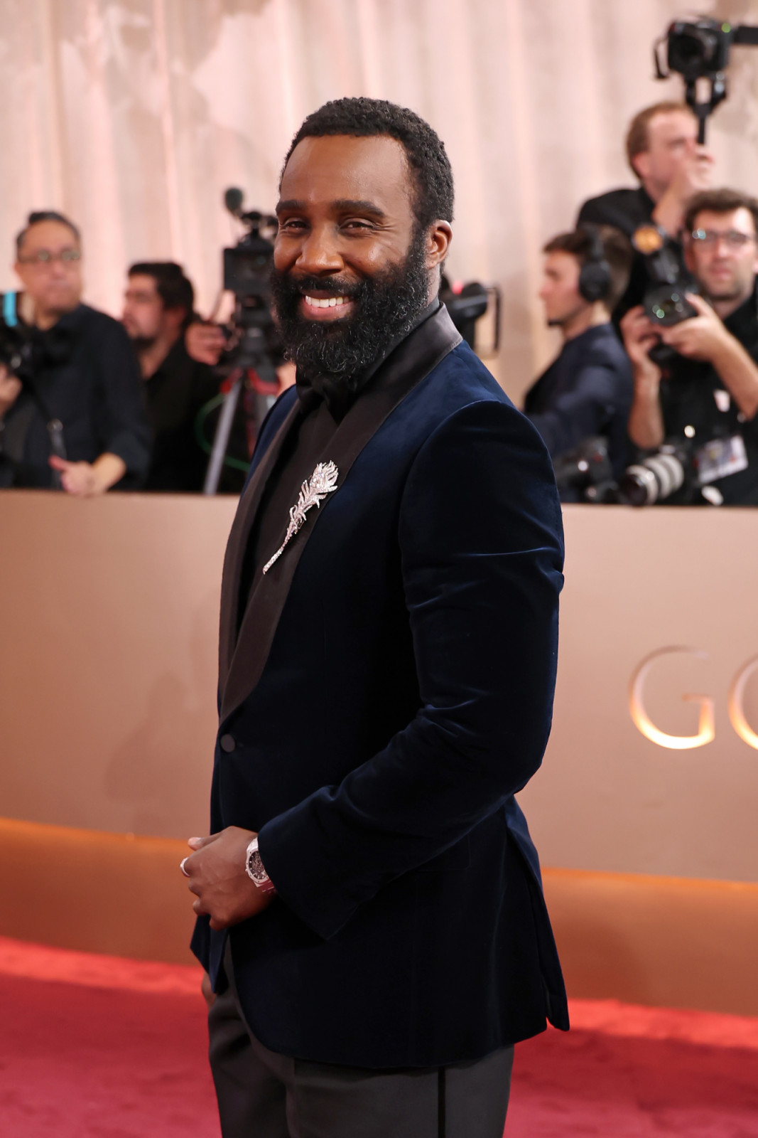 Tramell Tillman attends the 83rd annual Golden Globe Awards (Photo: Frazer Harrison/WireImage)