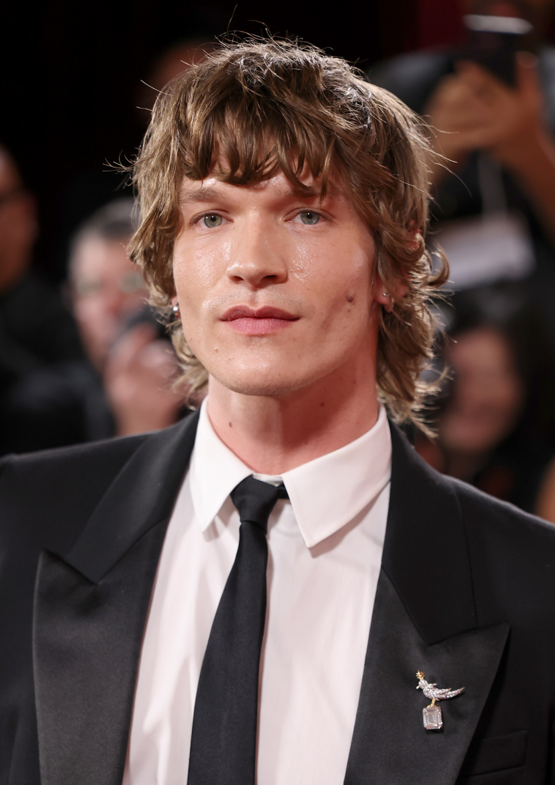 BEVERLY HILLS, CALIFORNIA - JANUARY 11: (FOR EDITORIAL USE ONLY) Connor Storrie attends the 83rd annual Golden Globe Awards at The Beverly Hilton on January 11, 2026 in Beverly Hills, California. (Photo by Kevin Mazur/Getty Images)