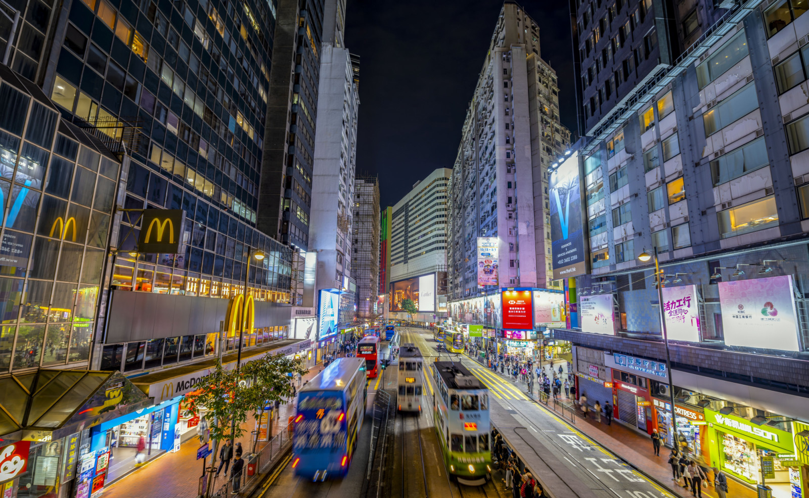 Causeway Bay, Hong Kong, China. (Photo by: Bob Henry/UCG/Universal Images Group via Getty Images)
