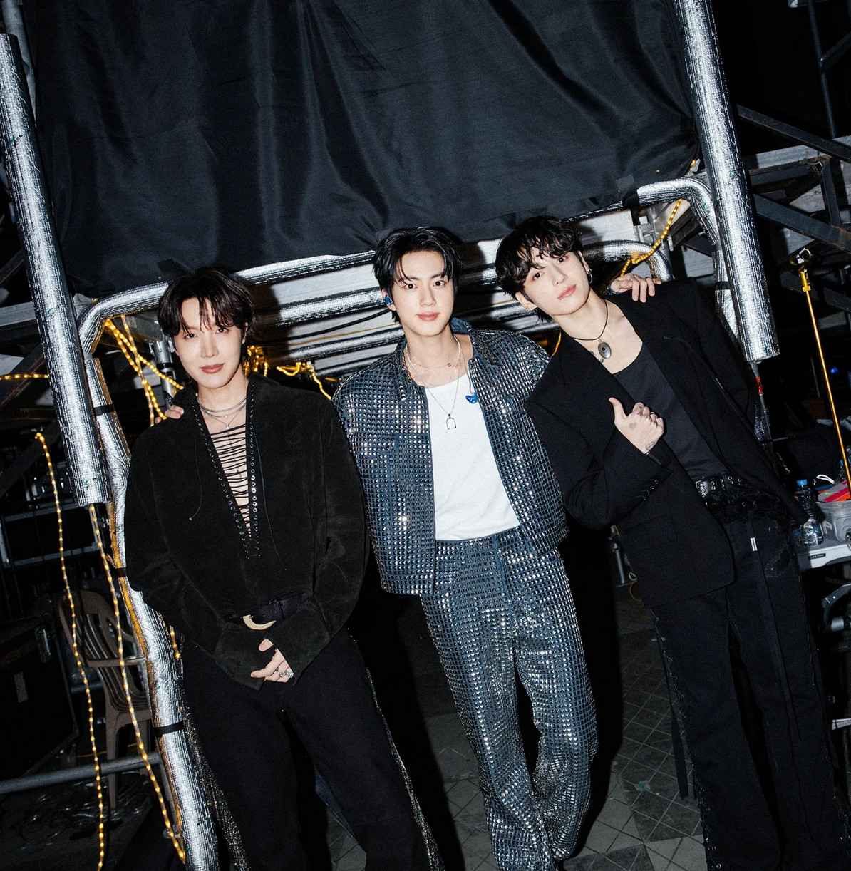 Before the BTS tour in 2026, members reunited on stage to keep the BTS magic alive (Photo: @jin / Instagram)