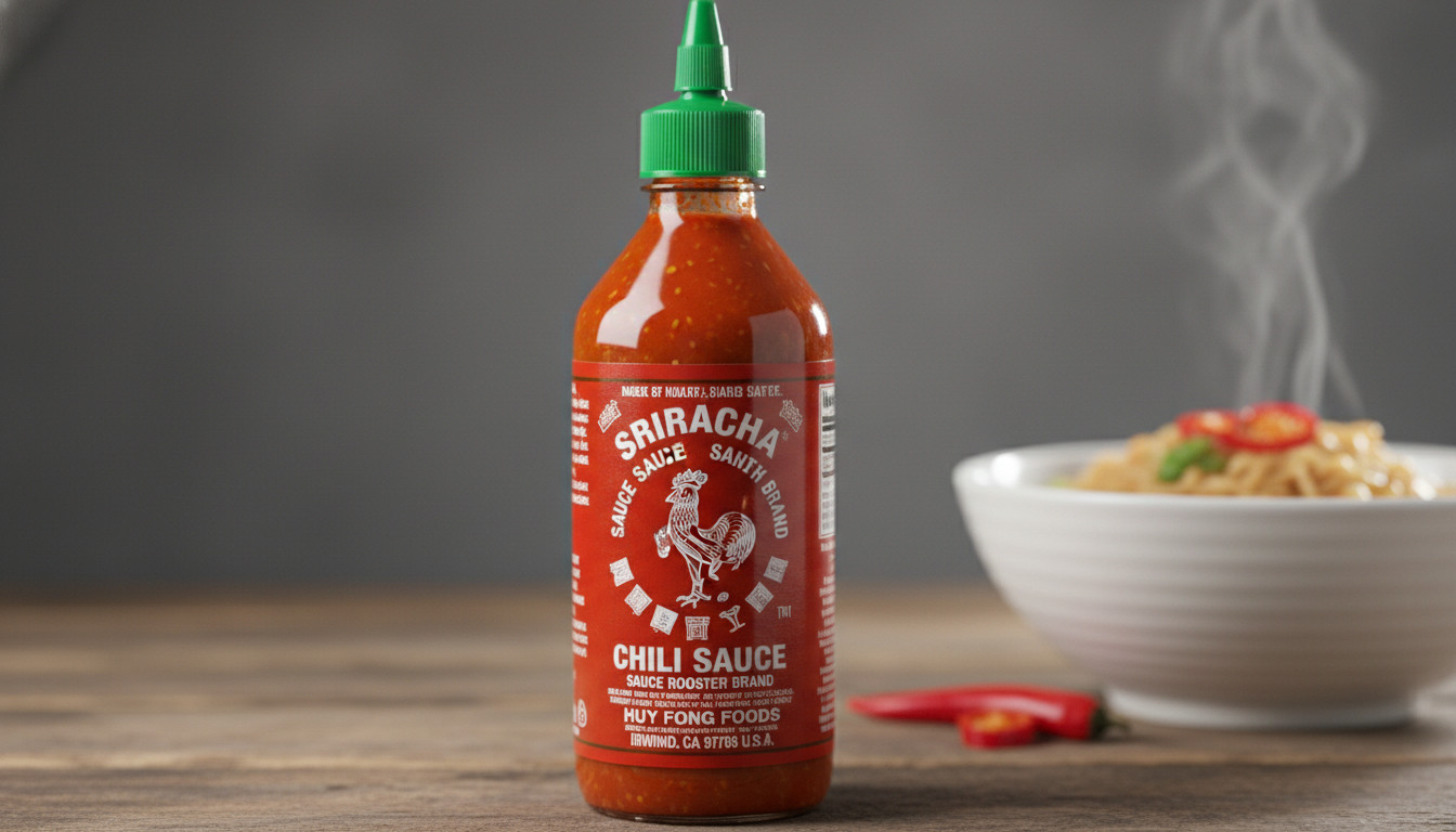 Sriracha delivers sweet, garlicky spice that can wake up noodles, eggs, and more (Photo: AI-generated)