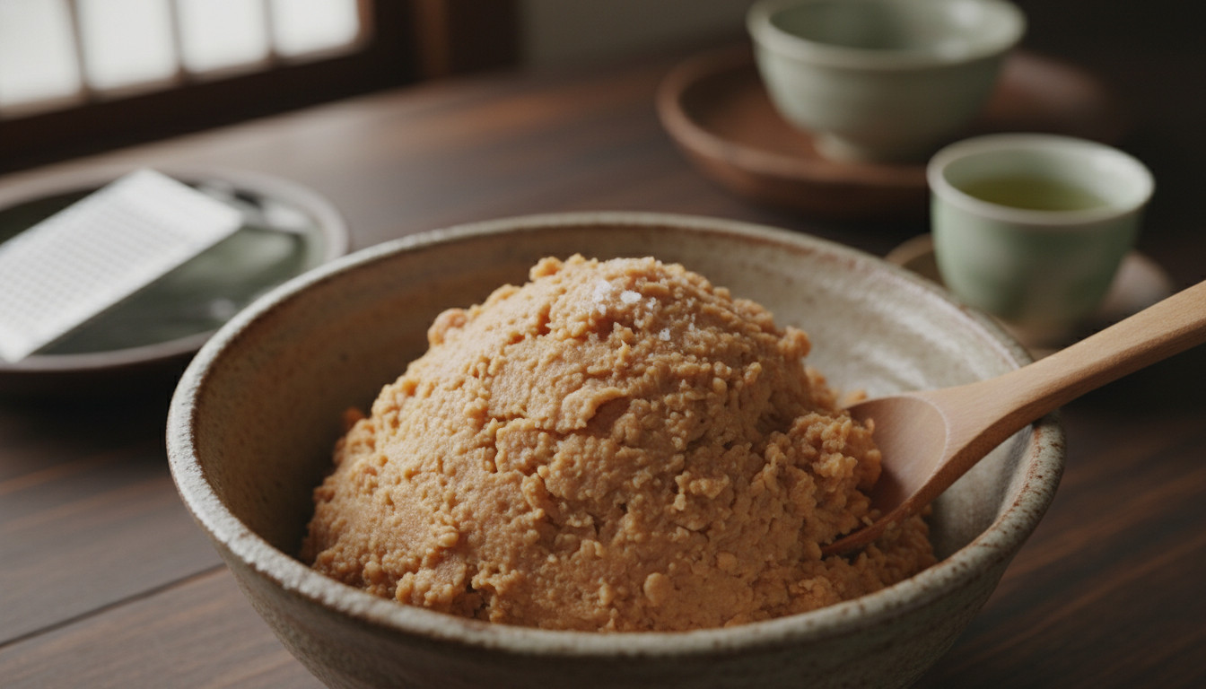 Miso paste adds rich umami and subtle sweetness that can elevate soups, dressings, and marinades (Photo: AI-generated)