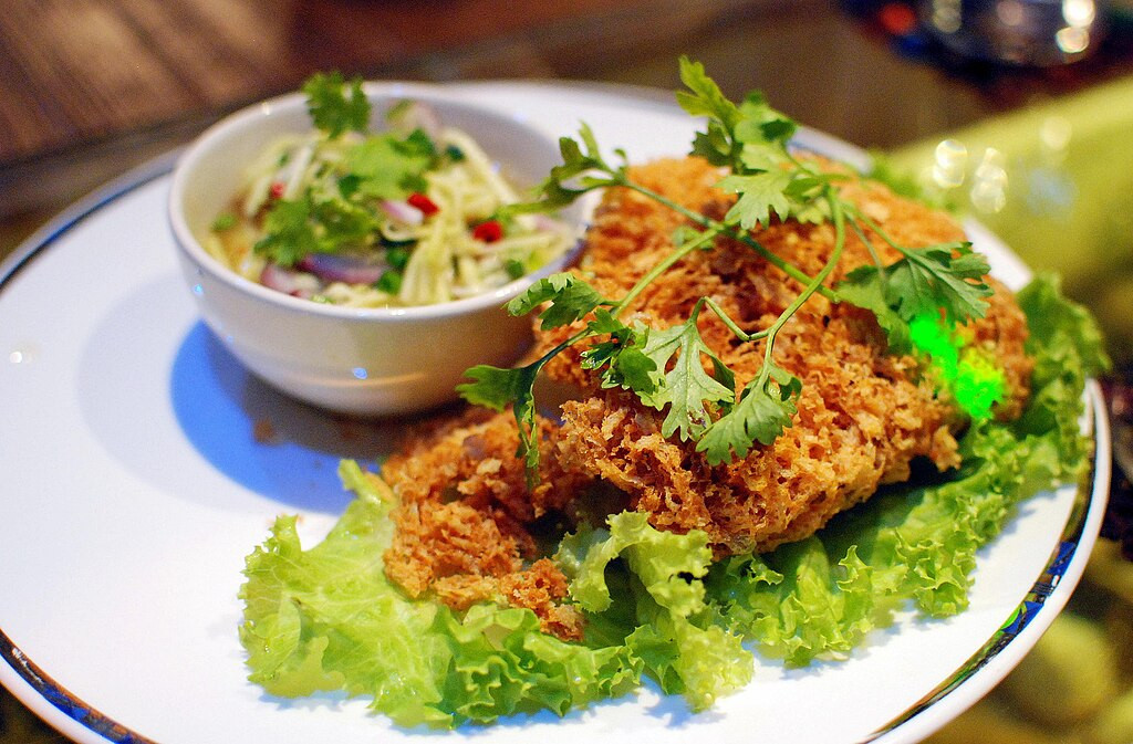 Catfish salad