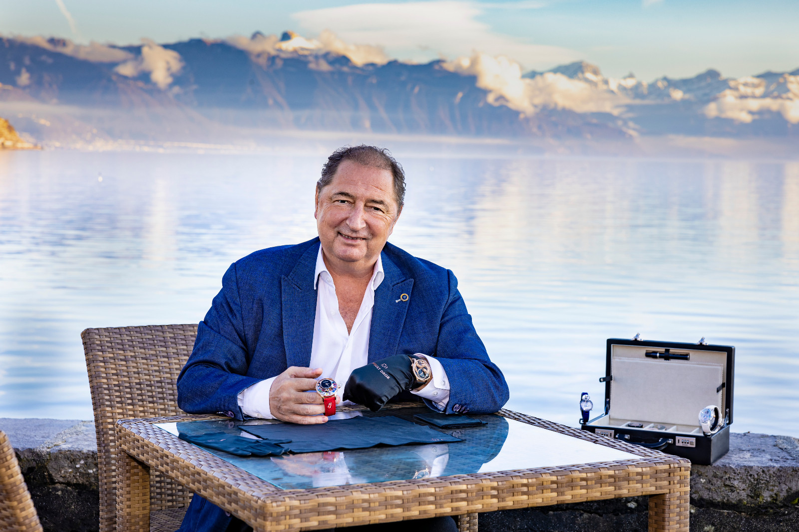Alain Delamuraz, CEO of Jaquet Droz