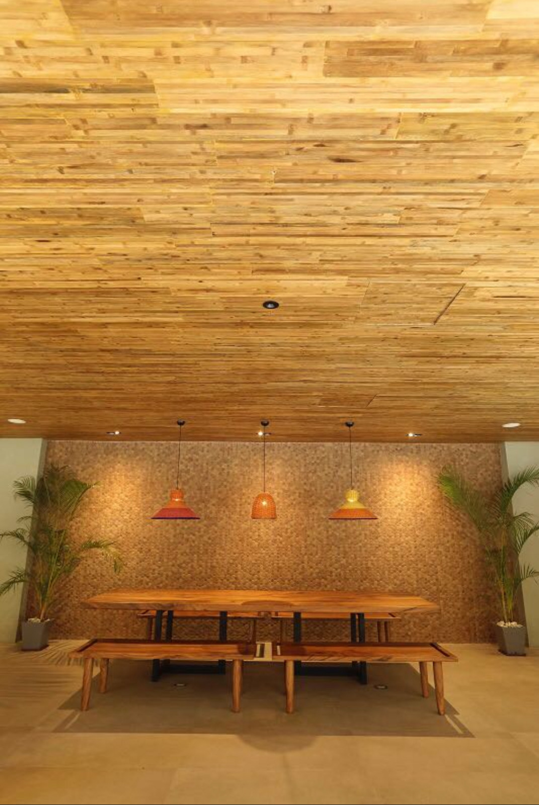 The entryway of Hotel Lagun, designed by Cecil Ravelas