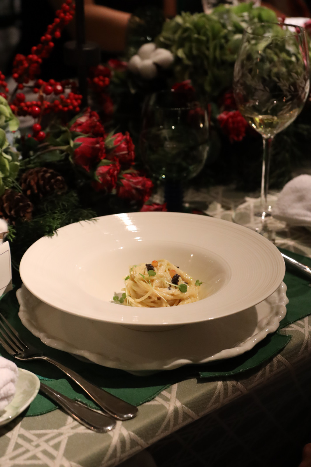 Ikura pasta
