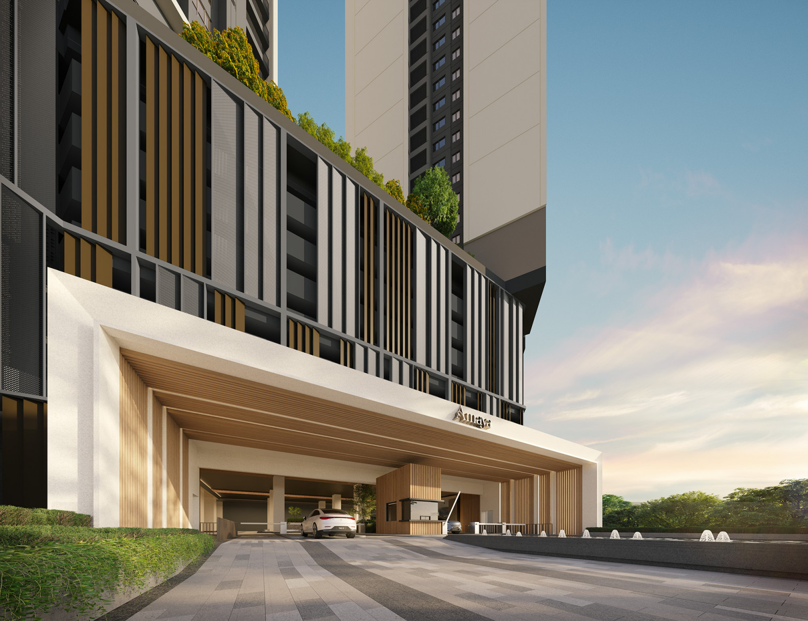 The rhythm of urban life meets the calm of a private resort at Amaya Residences