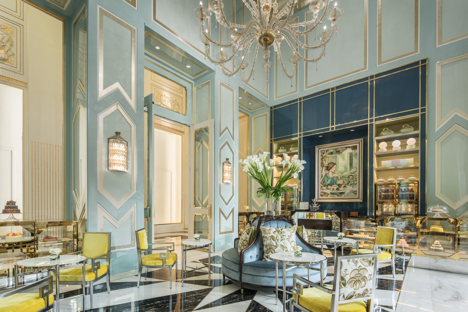 La Patisserie yang cantik di lobi hotel