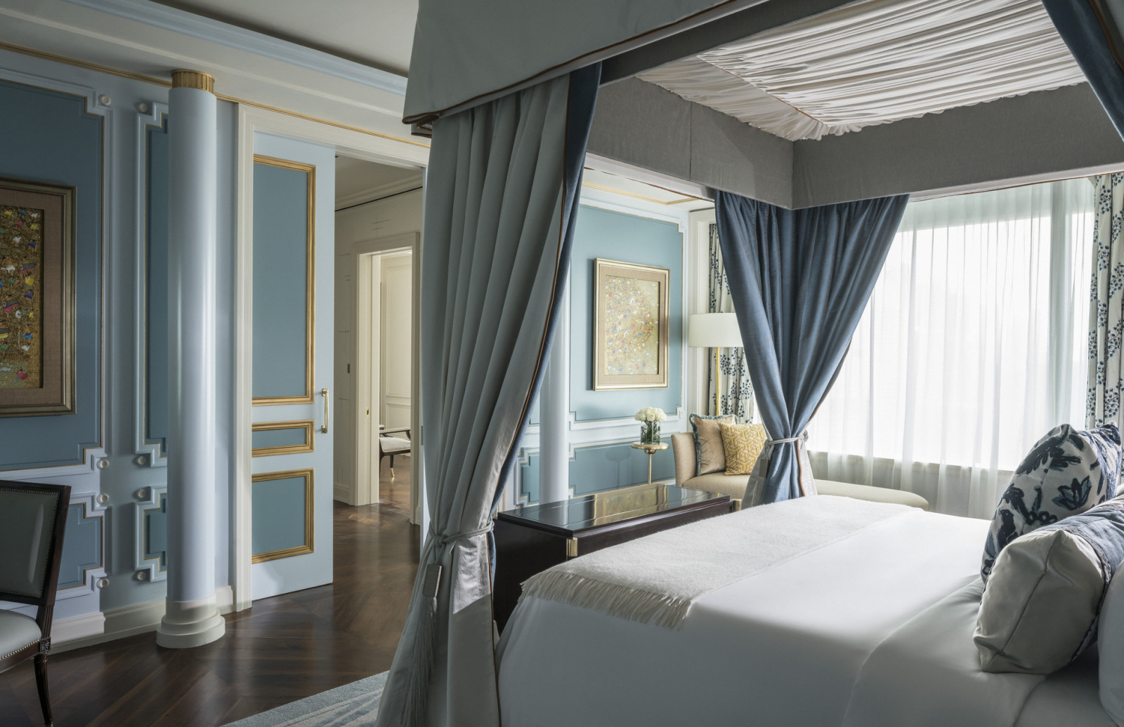 Master bedroom di Presidential Suite Four Seasons Hotel Jakarta