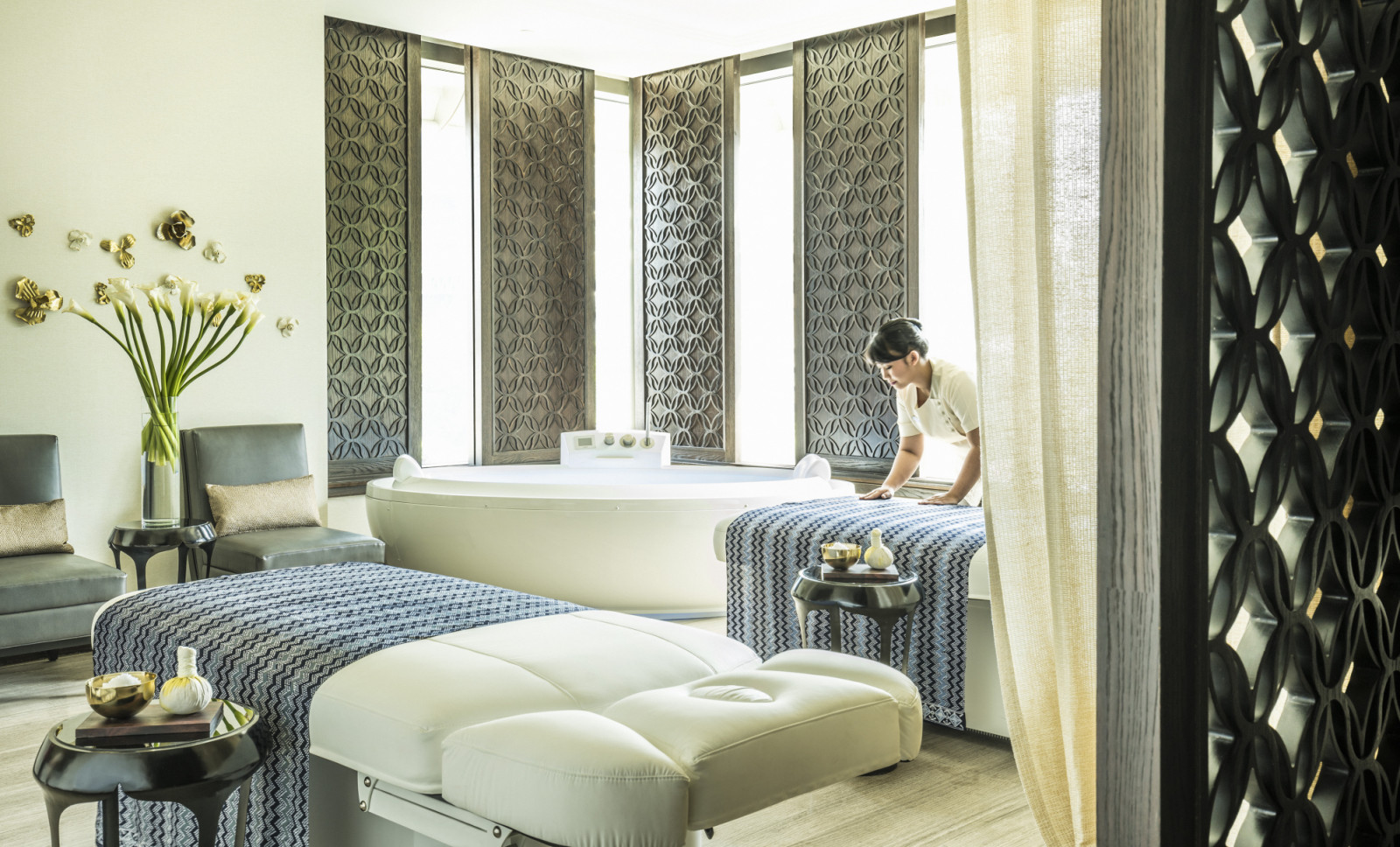 Nikmati perawatan tubuh yang menenangkan di The Spa at Four Seasons Hotel Jakarta